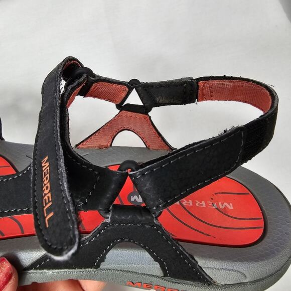 Merrell Lissim Lattice Sport Sandal Black Coral NWOT Women's Size 10 - Picture 7 of 9